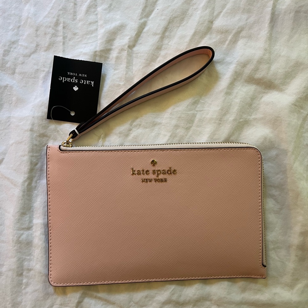 Kate Spade Blush Pink Clutch